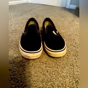 Black Low Vans